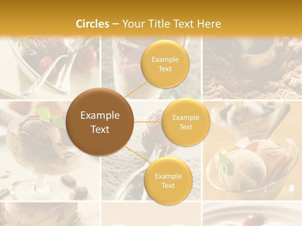 Dairy Chocolate Frozen PowerPoint Template