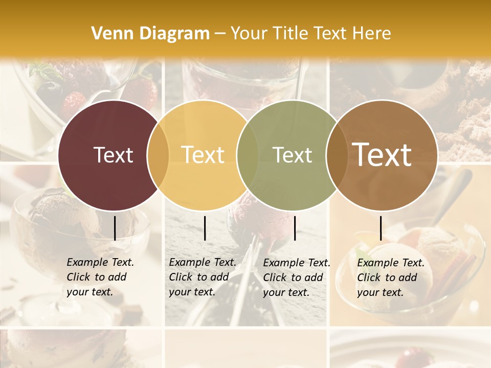 Dairy Chocolate Frozen PowerPoint Template