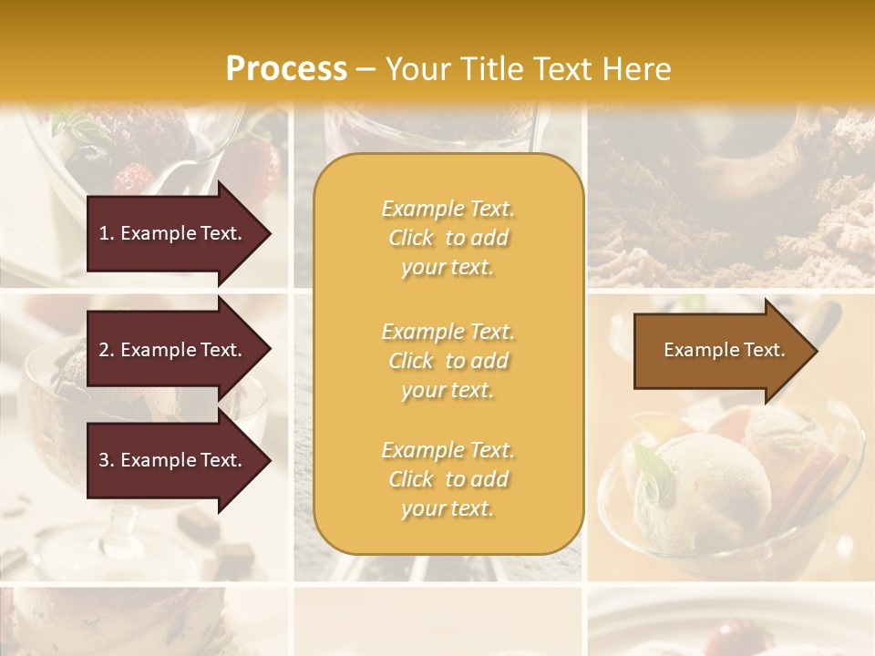 Dairy Chocolate Frozen PowerPoint Template