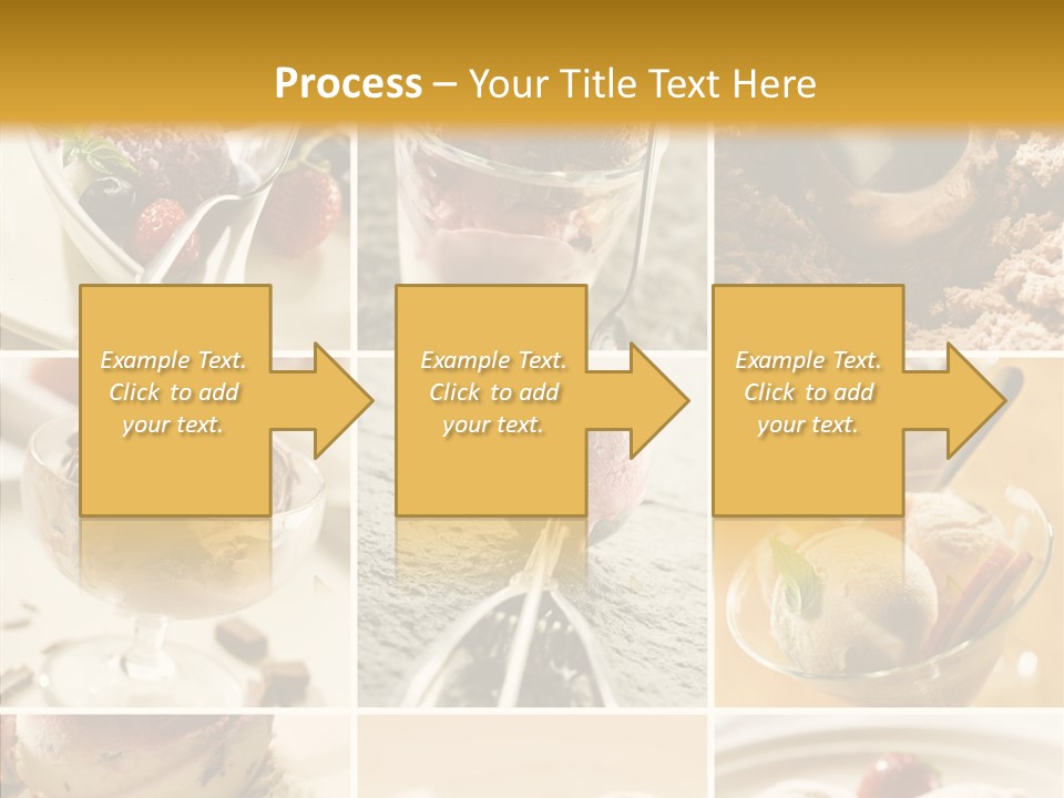Dairy Chocolate Frozen PowerPoint Template