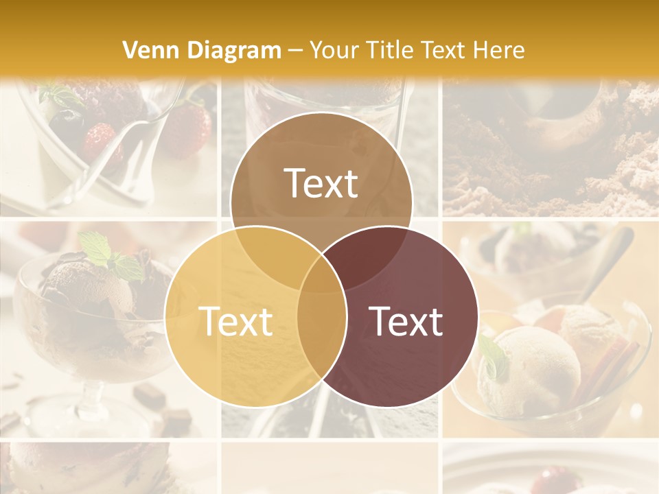 Dairy Chocolate Frozen PowerPoint Template