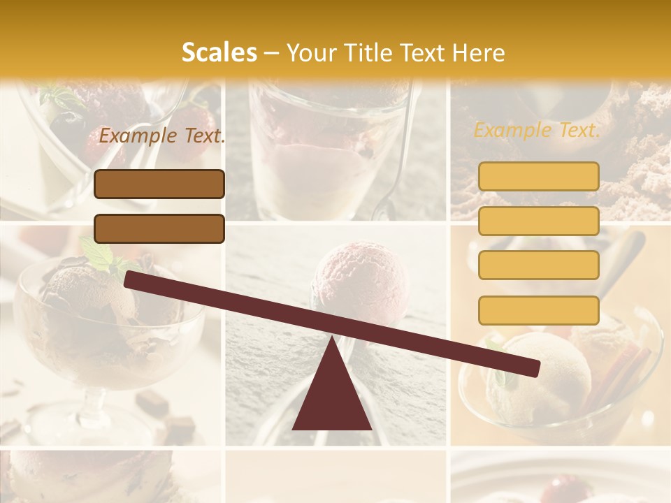 Dairy Chocolate Frozen PowerPoint Template