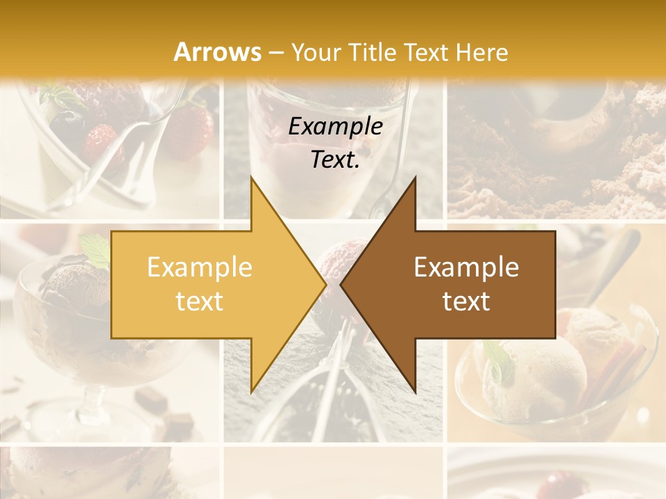 Dairy Chocolate Frozen PowerPoint Template