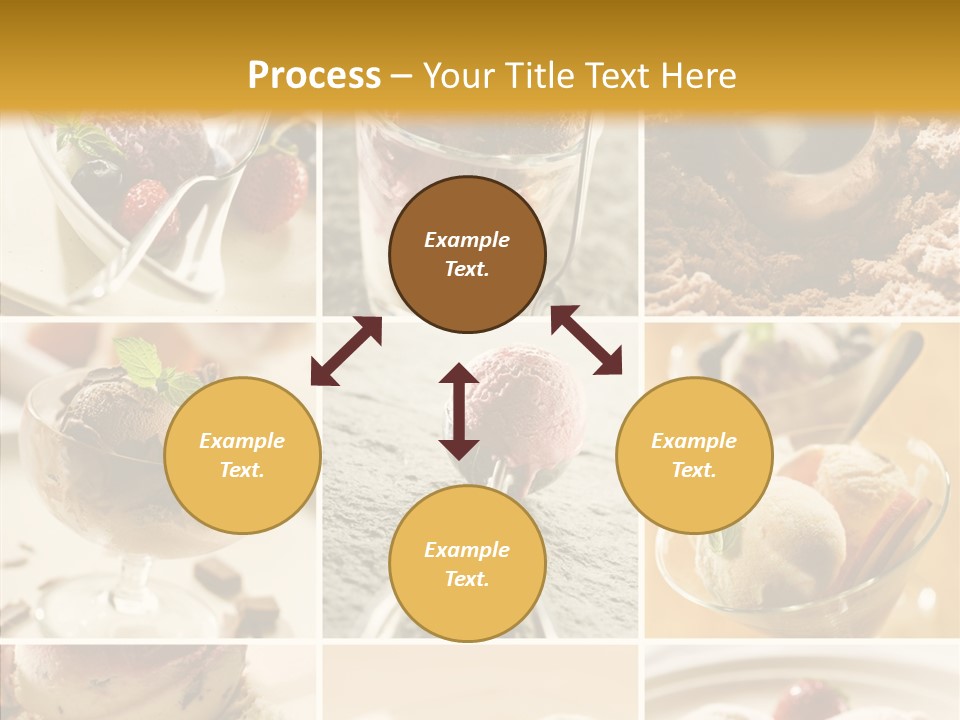 Dairy Chocolate Frozen PowerPoint Template