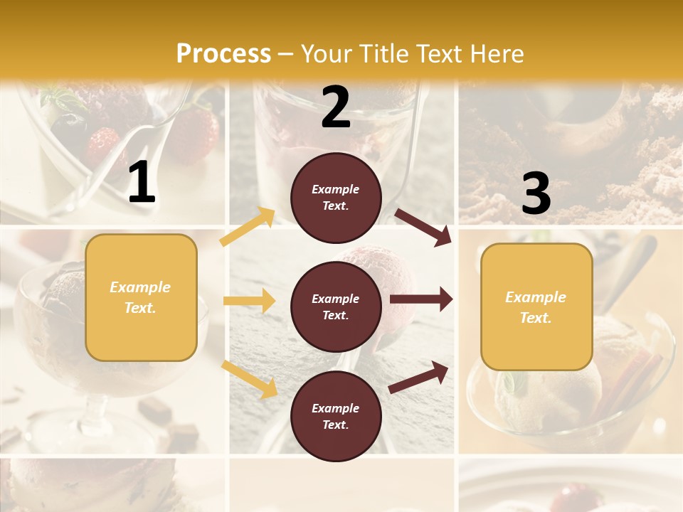 Dairy Chocolate Frozen PowerPoint Template