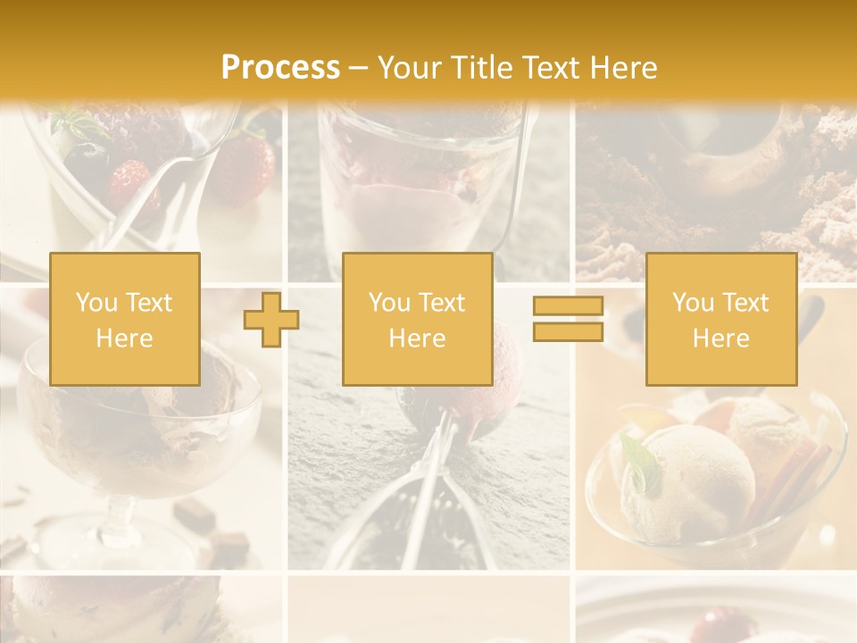 Dairy Chocolate Frozen PowerPoint Template
