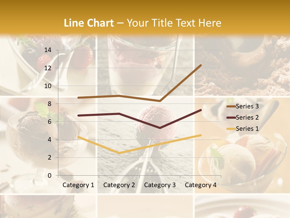 Dairy Chocolate Frozen PowerPoint Template