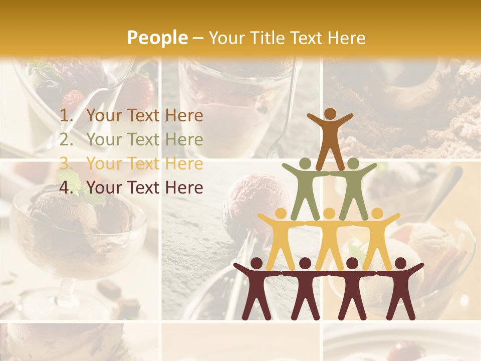 Dairy Chocolate Frozen PowerPoint Template