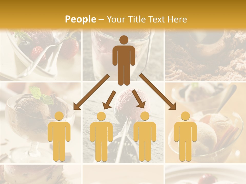 Dairy Chocolate Frozen PowerPoint Template