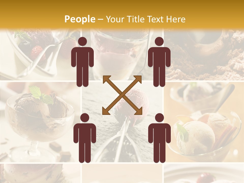 Dairy Chocolate Frozen PowerPoint Template