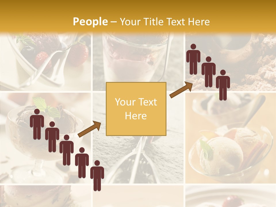 Dairy Chocolate Frozen PowerPoint Template