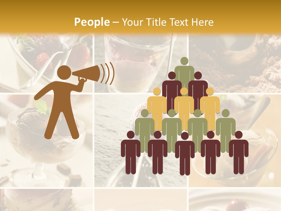 Dairy Chocolate Frozen PowerPoint Template