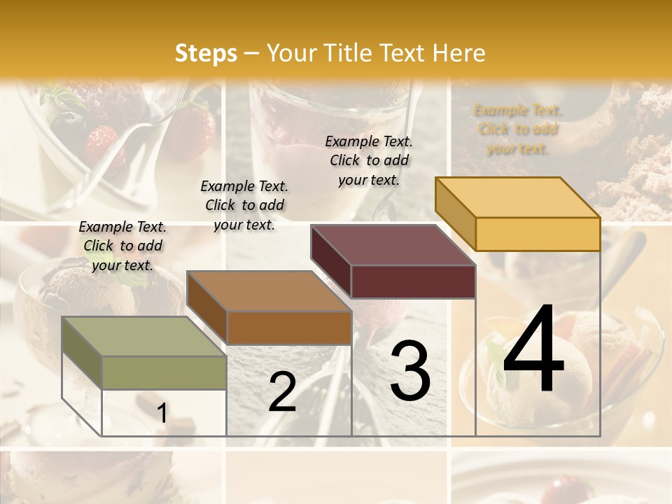 Dairy Chocolate Frozen PowerPoint Template
