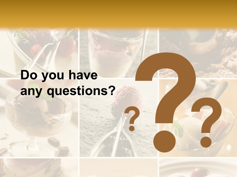 Dairy Chocolate Frozen PowerPoint Template