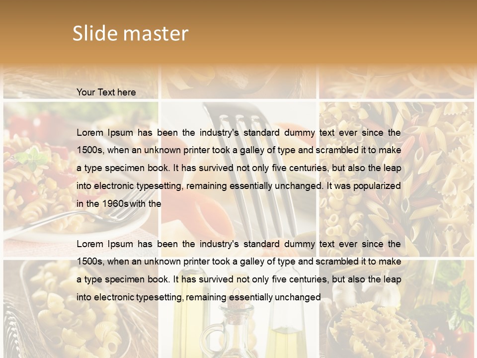 Tomato Olive Multiple PowerPoint Template