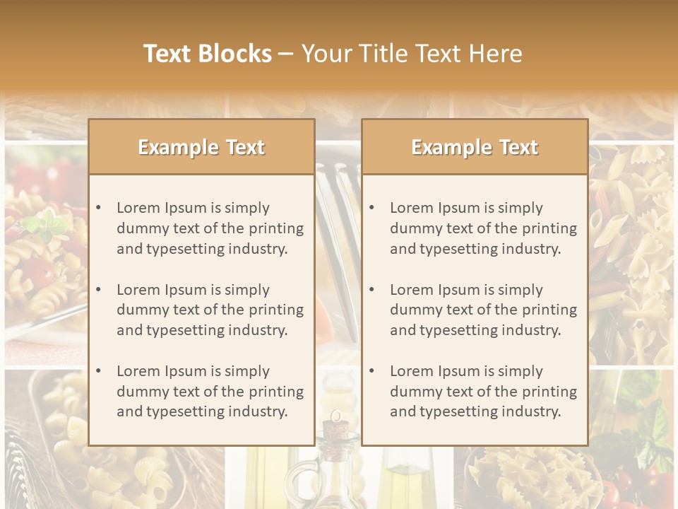 Tomato Olive Multiple PowerPoint Template