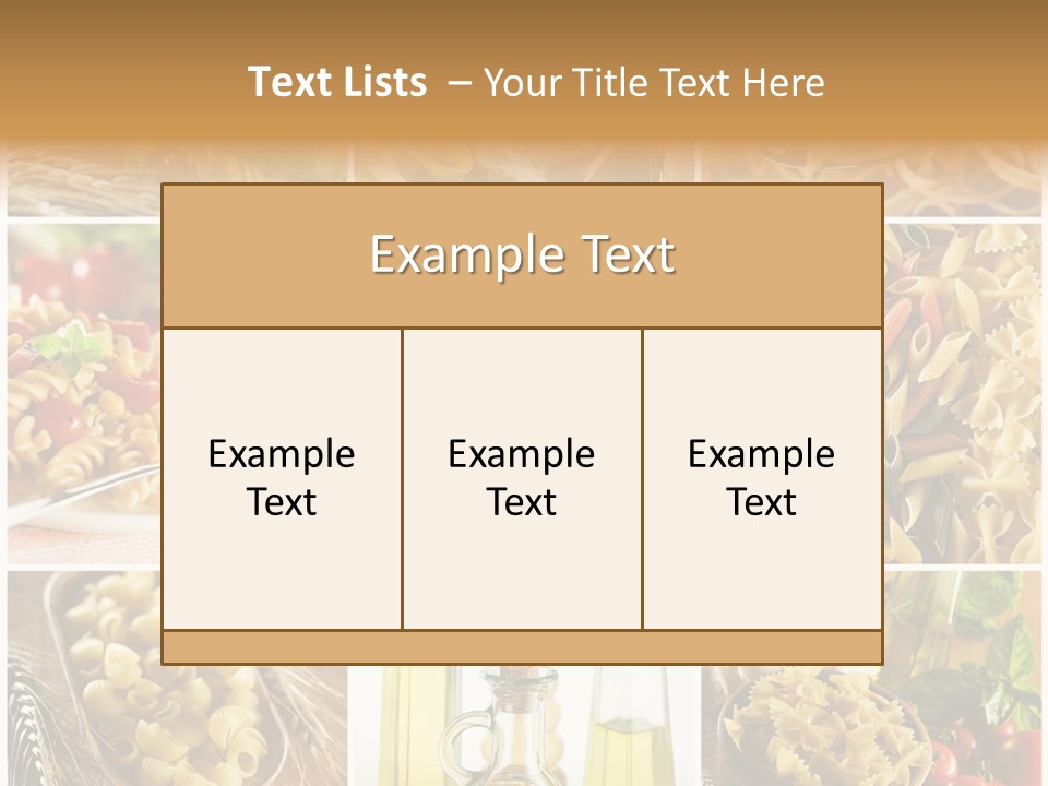 Tomato Olive Multiple PowerPoint Template
