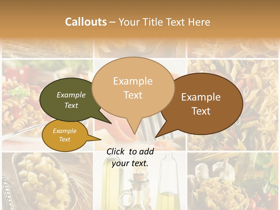 Tomato Olive Multiple PowerPoint Template