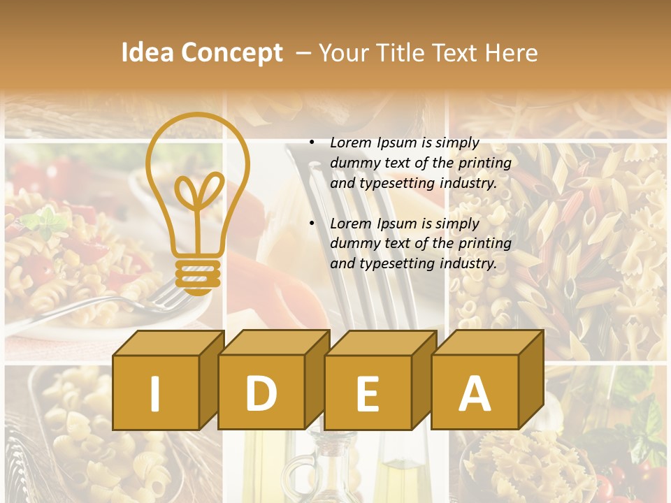 Tomato Olive Multiple PowerPoint Template