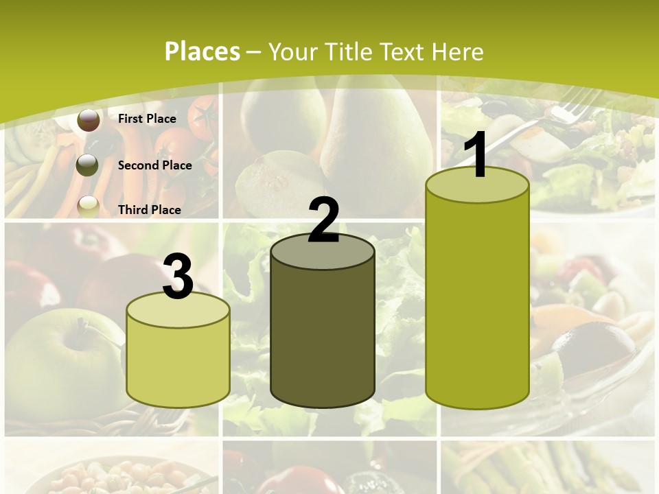 Salad Fresh Fruit PowerPoint Template