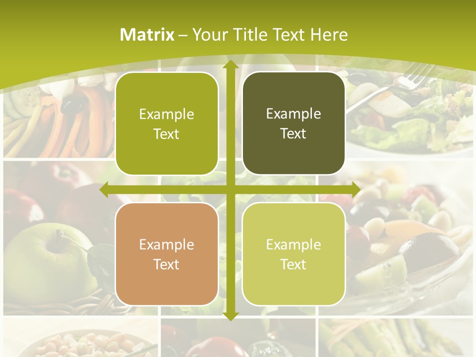 Salad Fresh Fruit PowerPoint Template