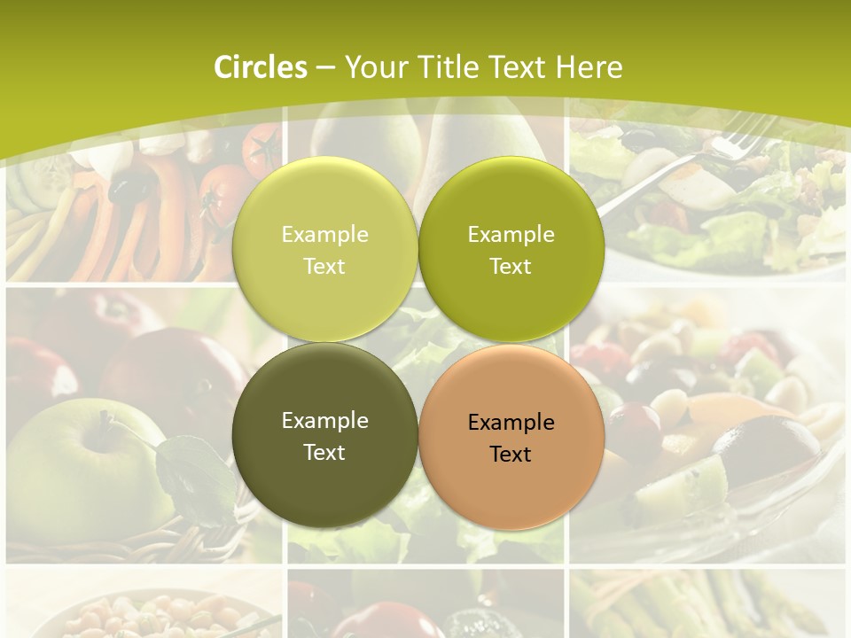 Salad Fresh Fruit PowerPoint Template