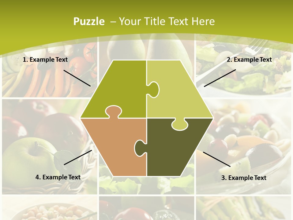 Salad Fresh Fruit PowerPoint Template