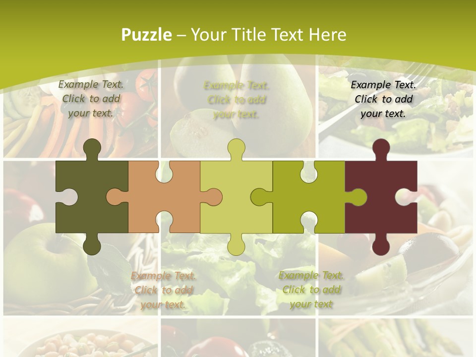 Salad Fresh Fruit PowerPoint Template