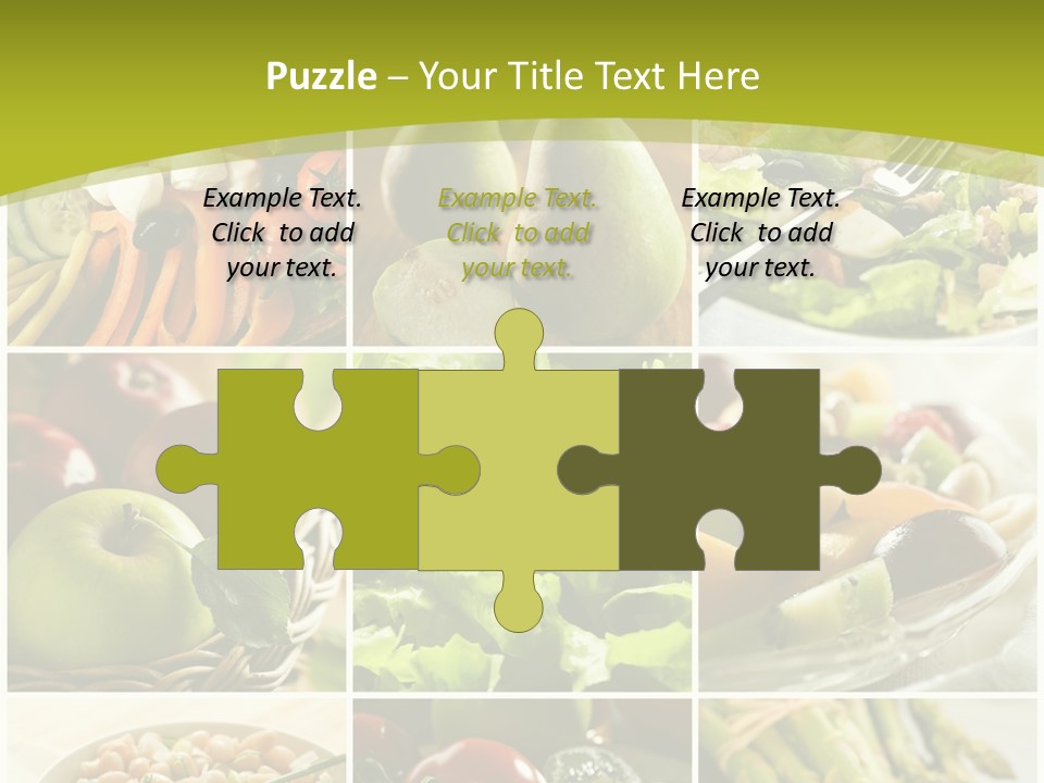 Salad Fresh Fruit PowerPoint Template