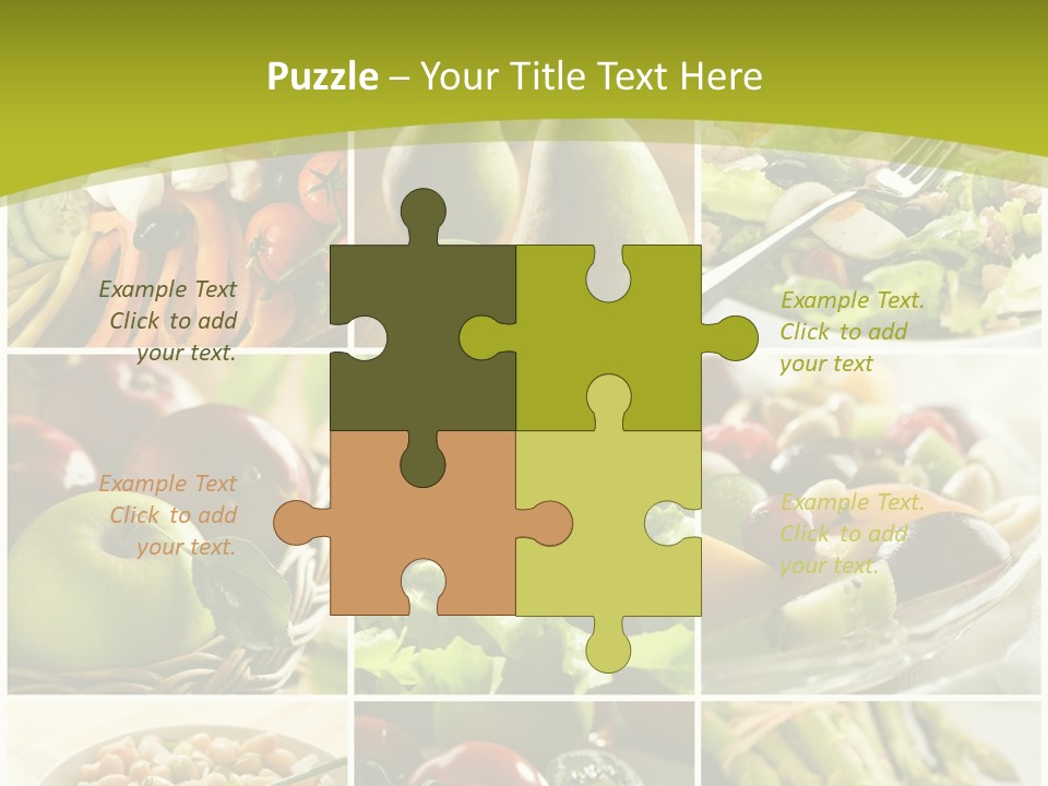 Salad Fresh Fruit PowerPoint Template
