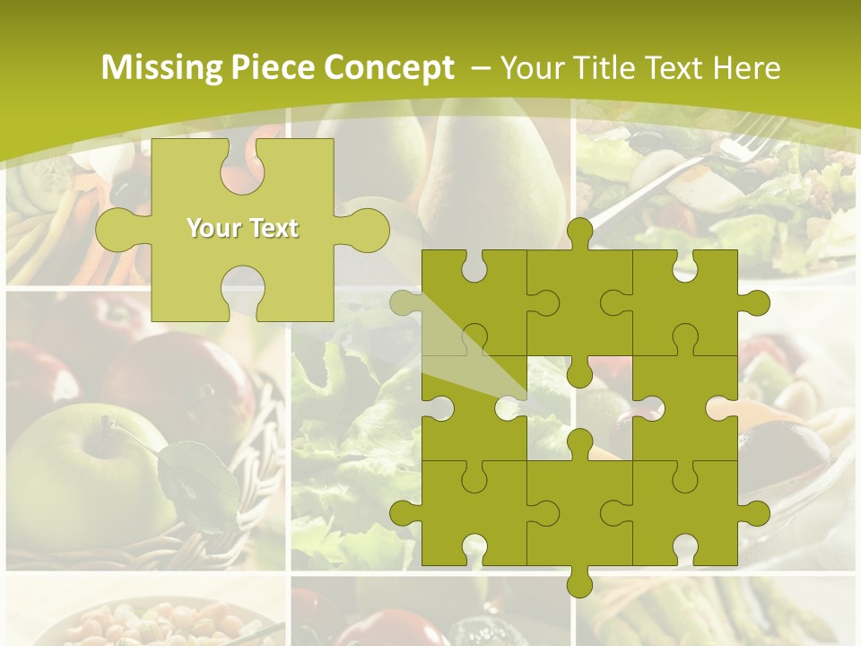 Salad Fresh Fruit PowerPoint Template