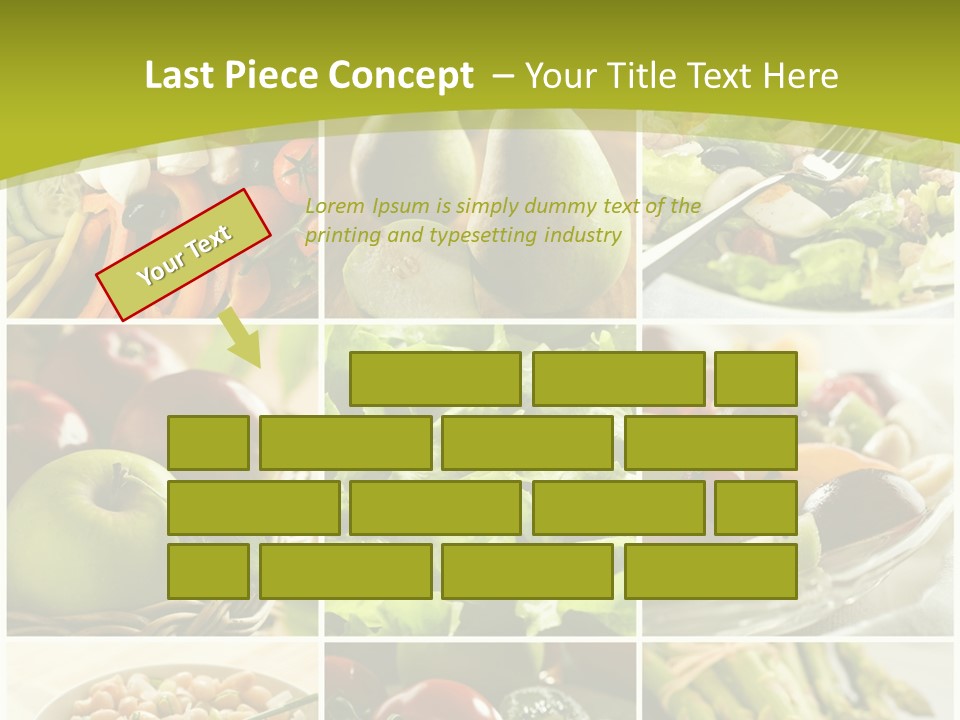 Salad Fresh Fruit PowerPoint Template
