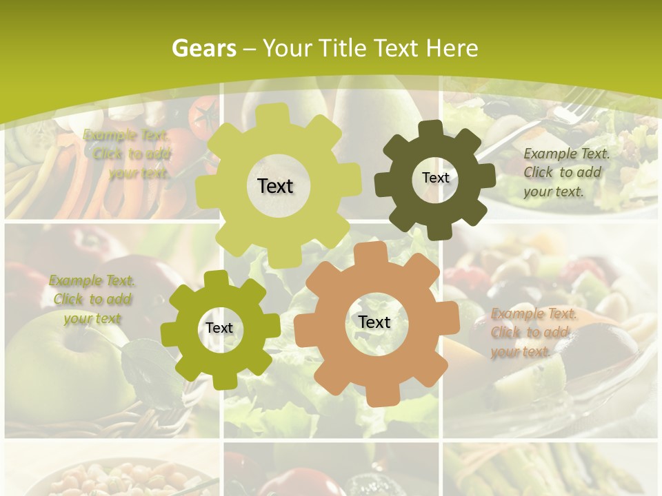 Salad Fresh Fruit PowerPoint Template