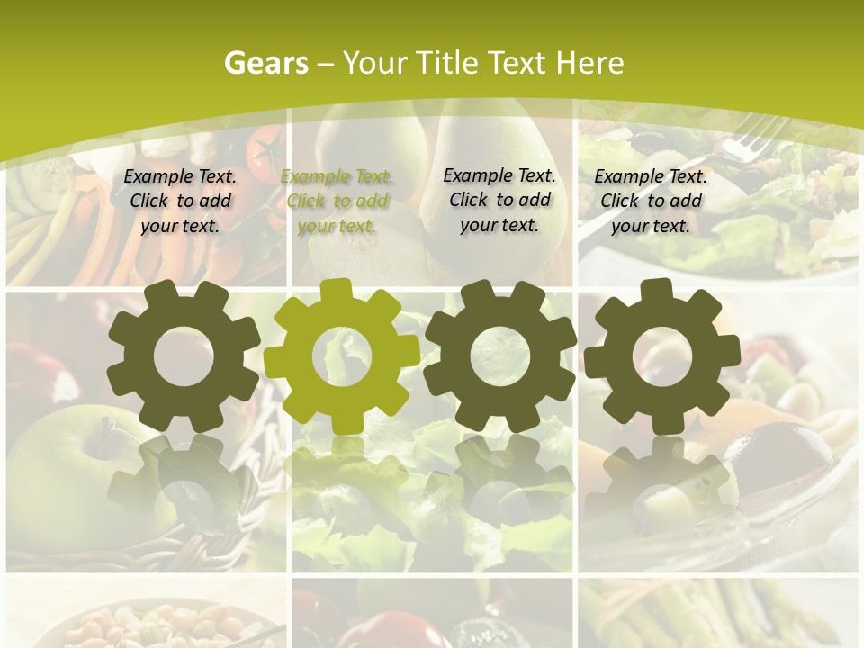 Salad Fresh Fruit PowerPoint Template