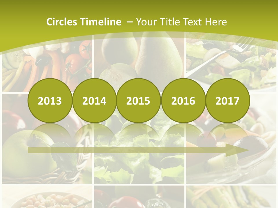 Salad Fresh Fruit PowerPoint Template