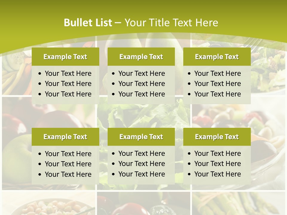 Salad Fresh Fruit PowerPoint Template