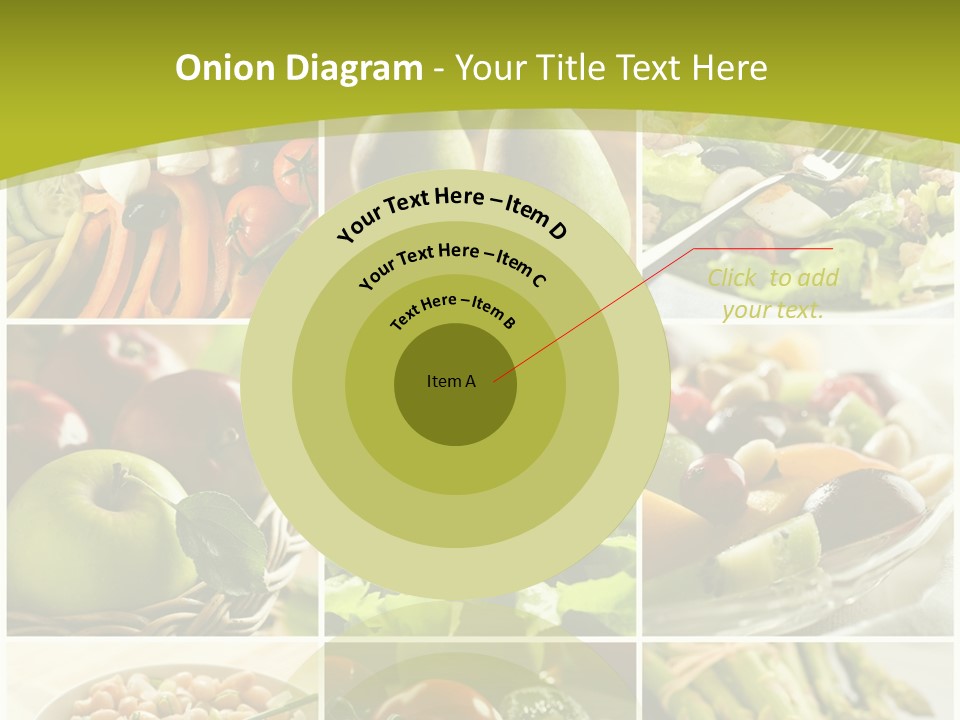 Salad Fresh Fruit PowerPoint Template