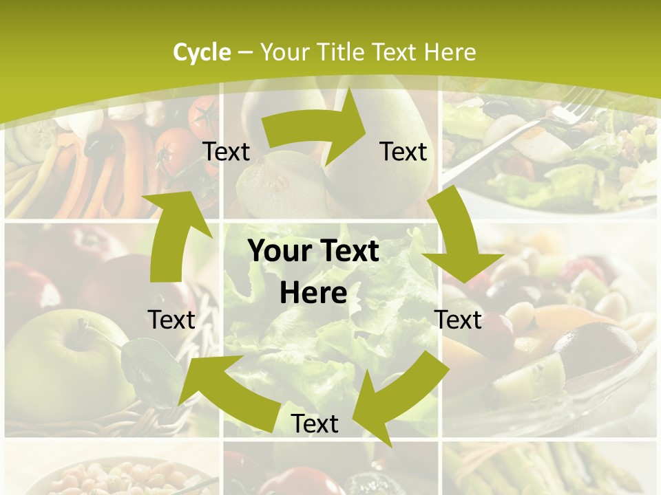 Salad Fresh Fruit PowerPoint Template