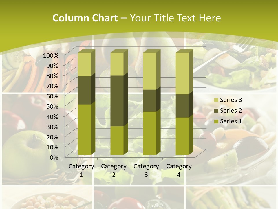 Salad Fresh Fruit PowerPoint Template