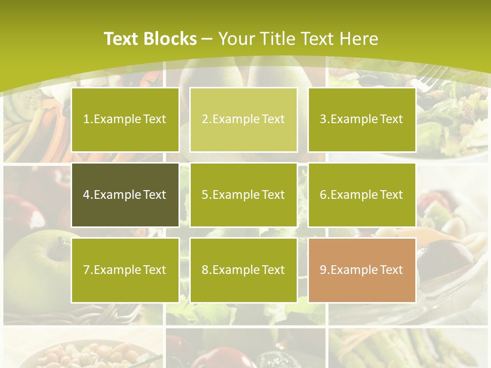 Salad Fresh Fruit PowerPoint Template