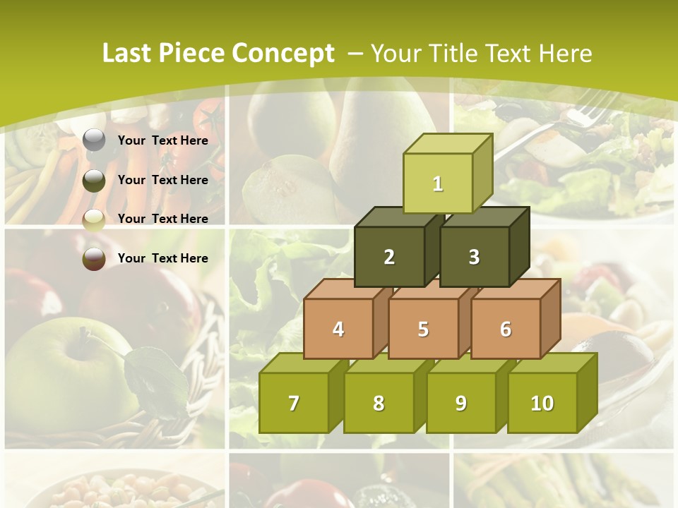 Salad Fresh Fruit PowerPoint Template
