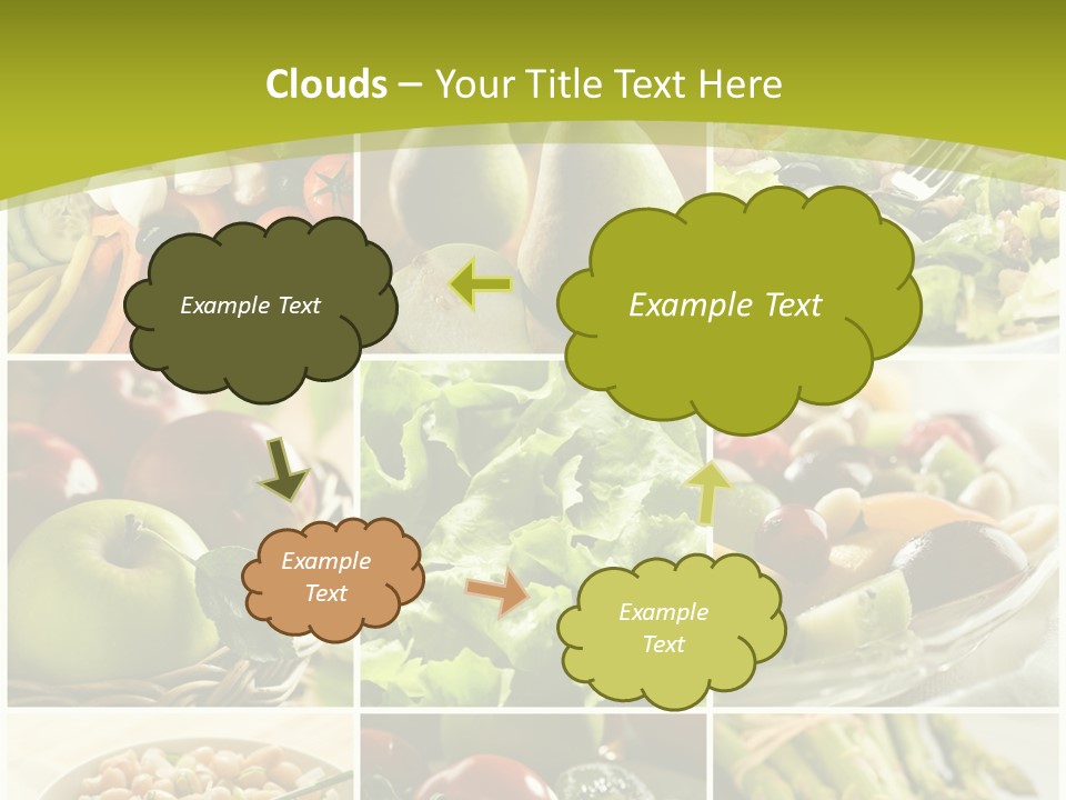 Salad Fresh Fruit PowerPoint Template
