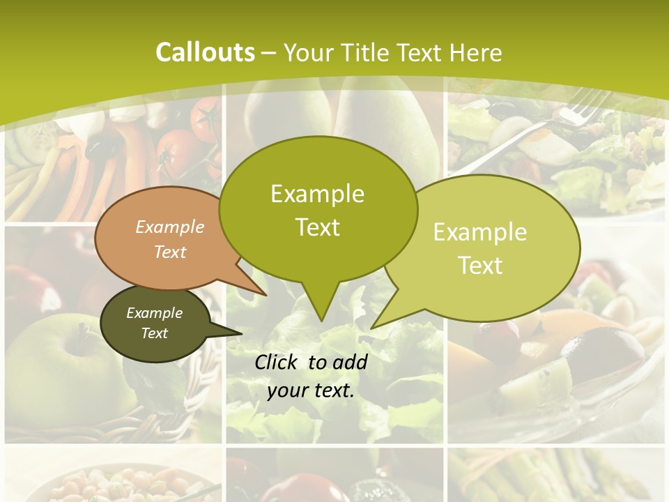 Salad Fresh Fruit PowerPoint Template