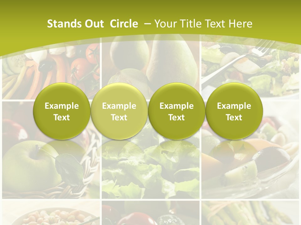 Salad Fresh Fruit PowerPoint Template
