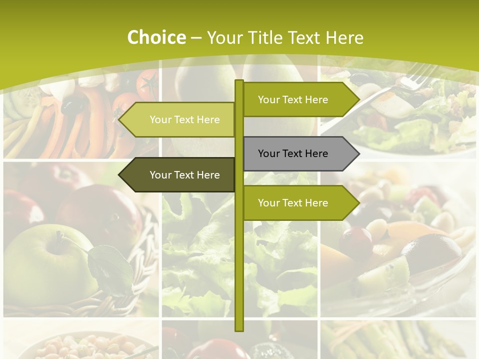 Salad Fresh Fruit PowerPoint Template