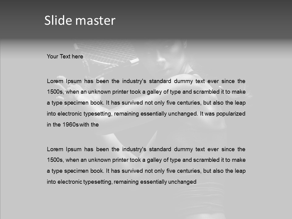 Stunning Victory Isolated PowerPoint Template