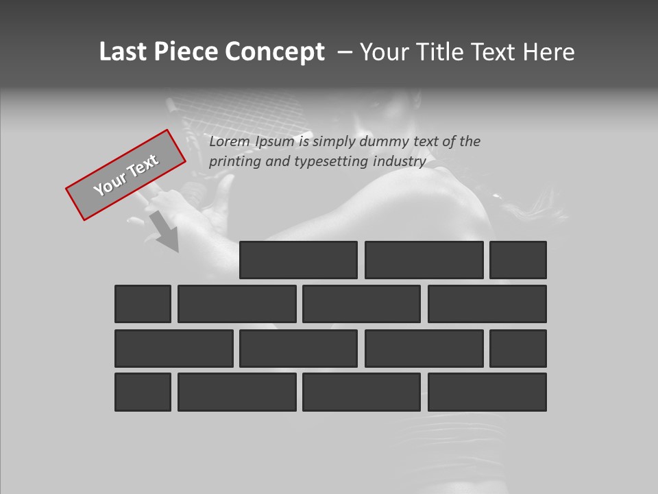 Stunning Victory Isolated PowerPoint Template