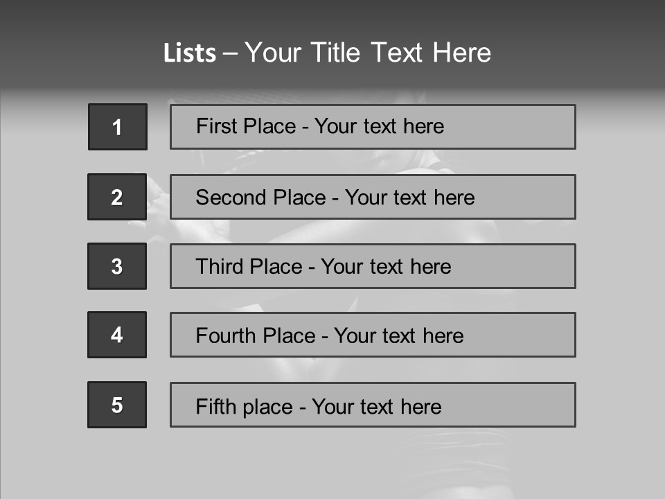 Stunning Victory Isolated PowerPoint Template