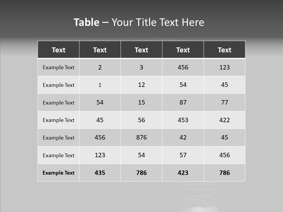 Stunning Victory Isolated PowerPoint Template