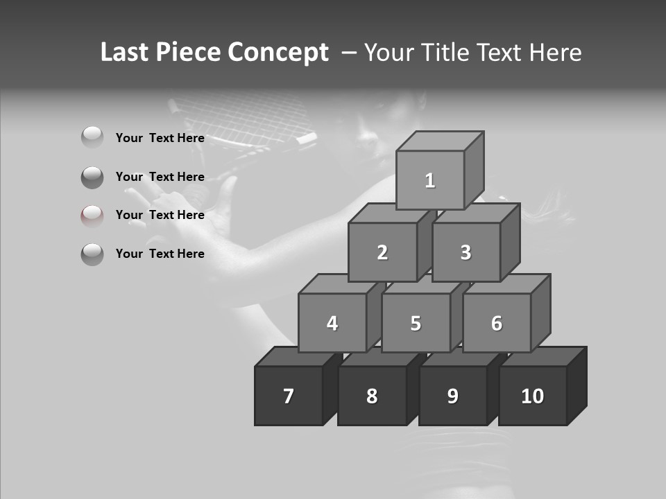 Stunning Victory Isolated PowerPoint Template